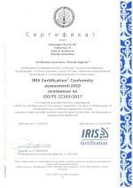 Сертификат. Рубцовск