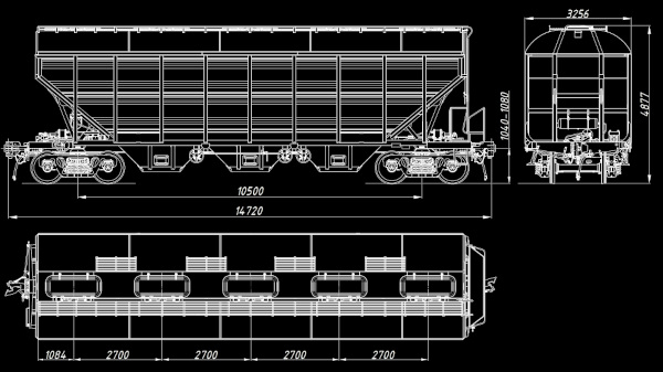схема вагона 19-2165